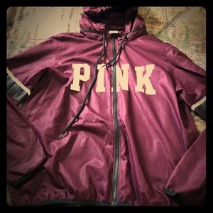 PINK Victoria secret zip up windbreaker